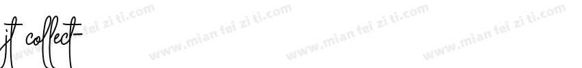 jt collect字体转换